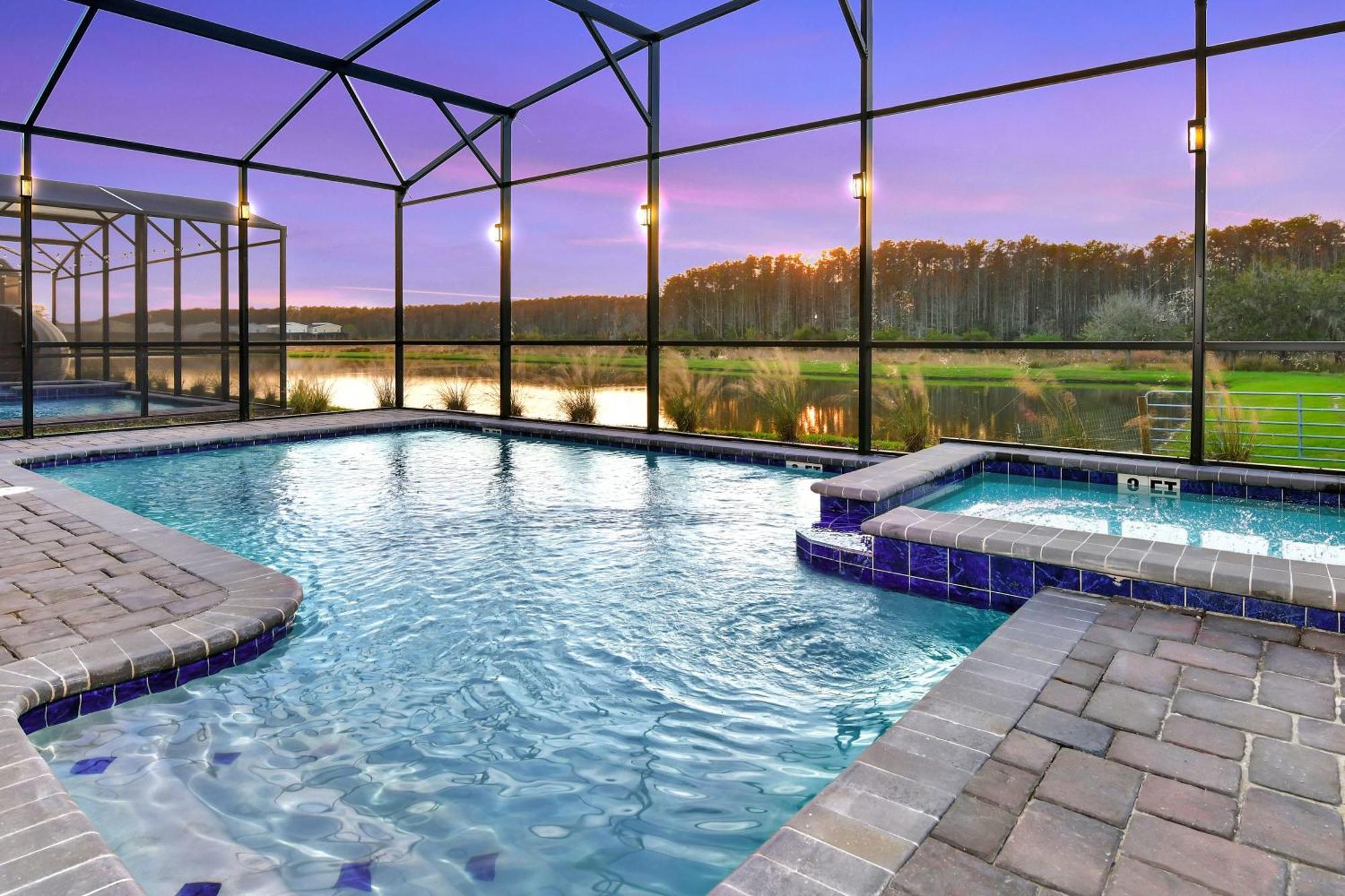 Luxury 9Br Getaway - Pool, Theater & Theme Rooms Kissimmee Exteriör bild