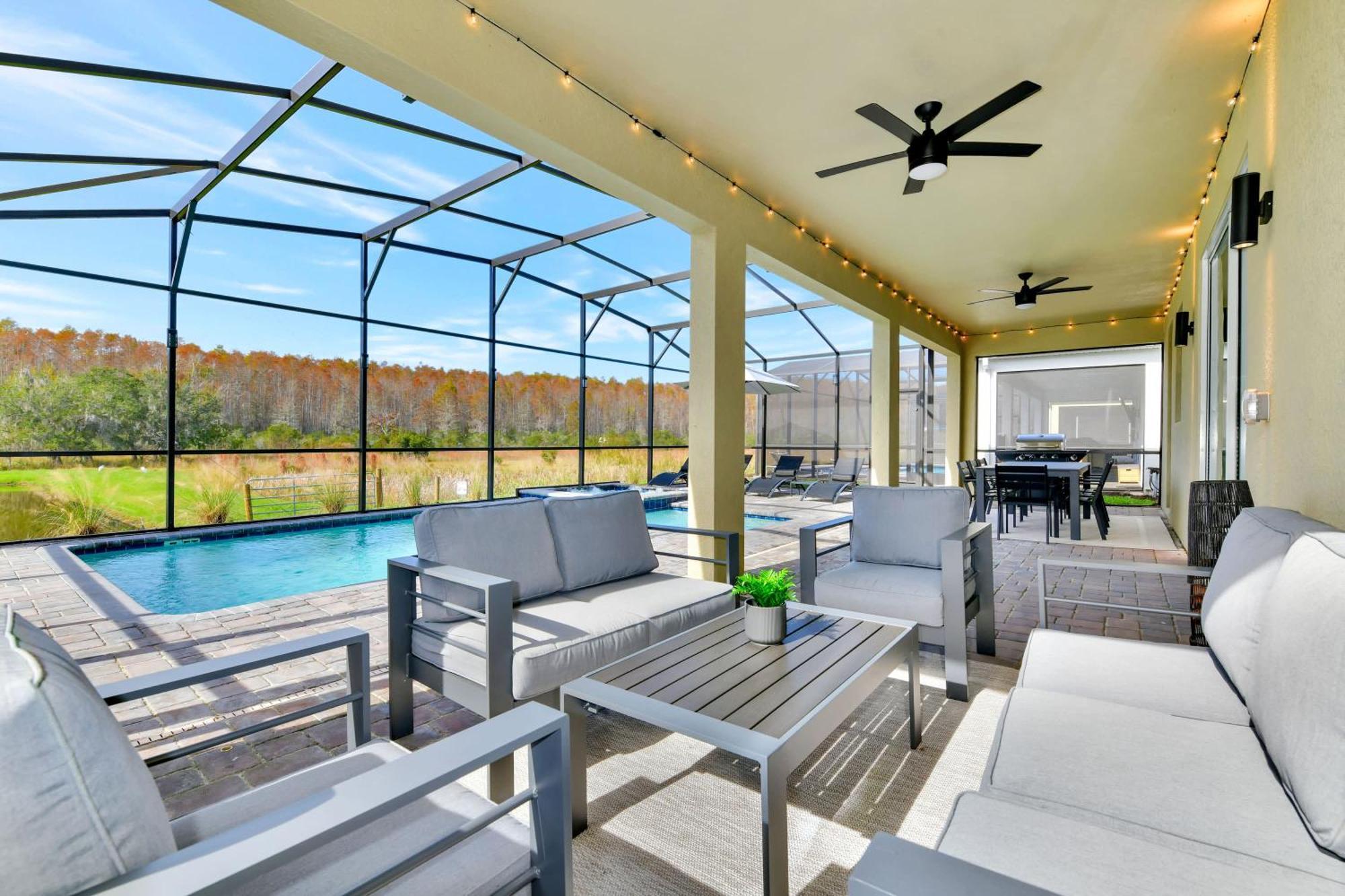 Luxury 9Br Getaway - Pool, Theater & Theme Rooms Kissimmee Exteriör bild